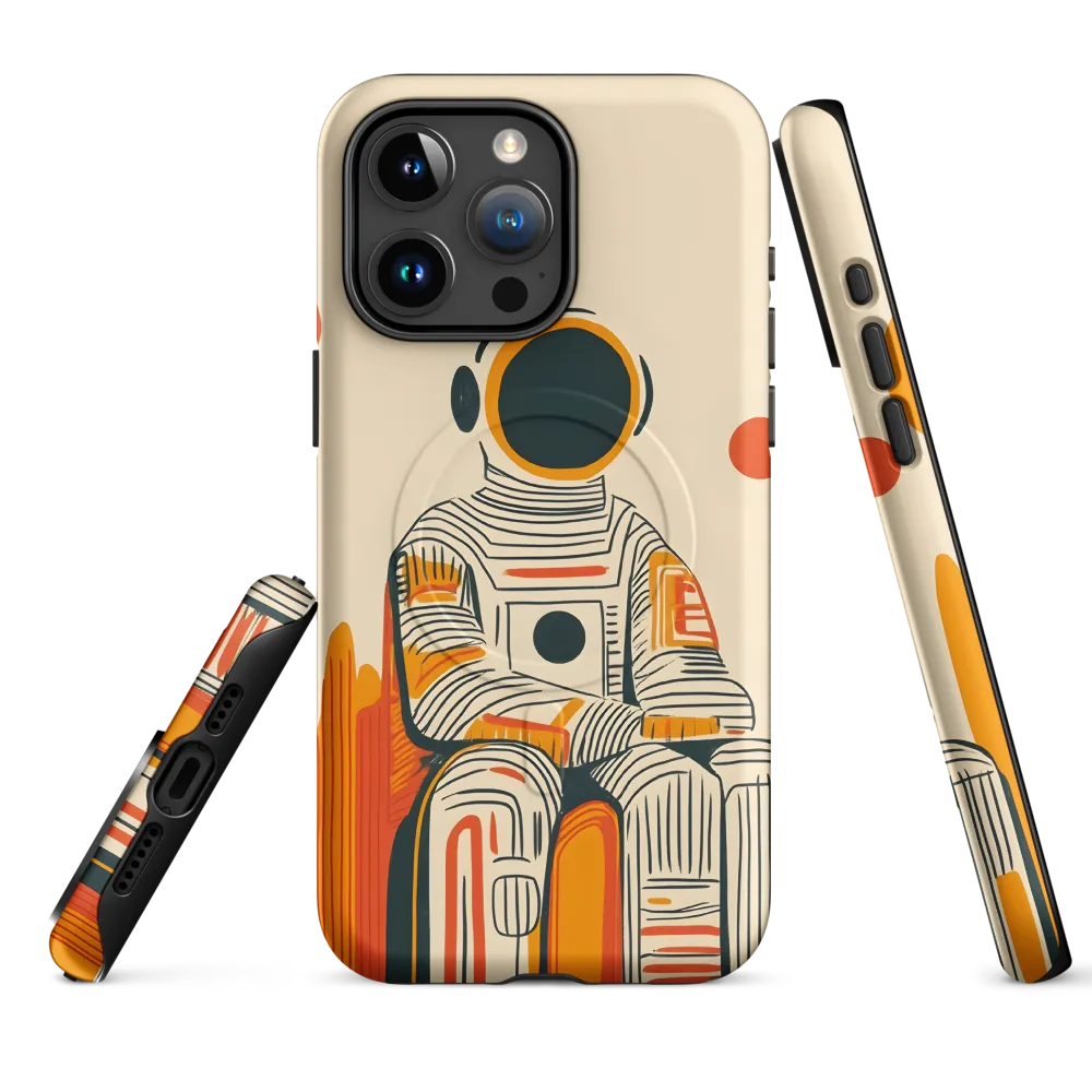 Contemplation of the Stars | Phone Case |  15 Pro Max | MagSafe® Tough Case | Matte