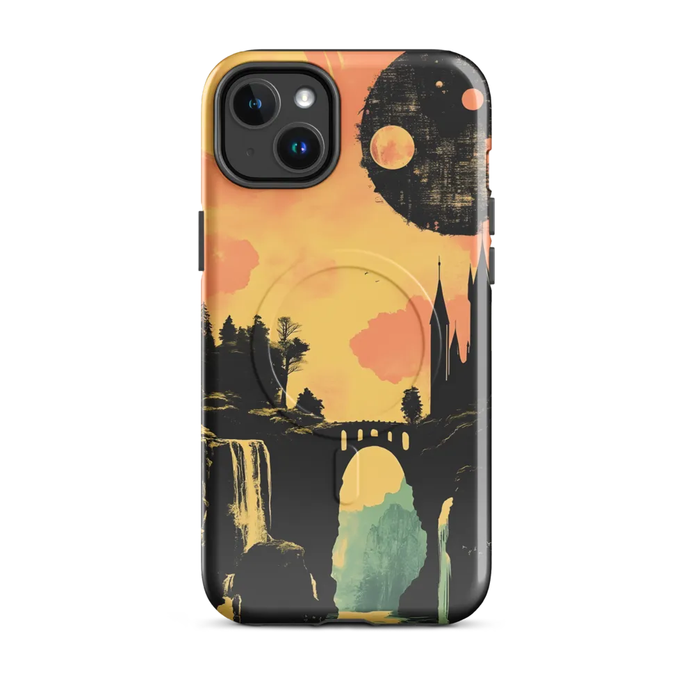 The Enchanted Bridge | Phone Case |  14 Plus | MagSafe® Tough Case | Glossy