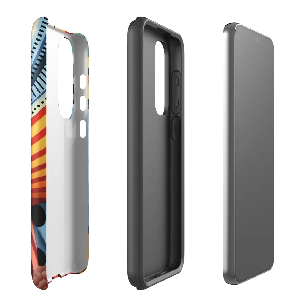 Symphony of Shapes | Phone Case |  S23 Plus | Tough Case | Matte