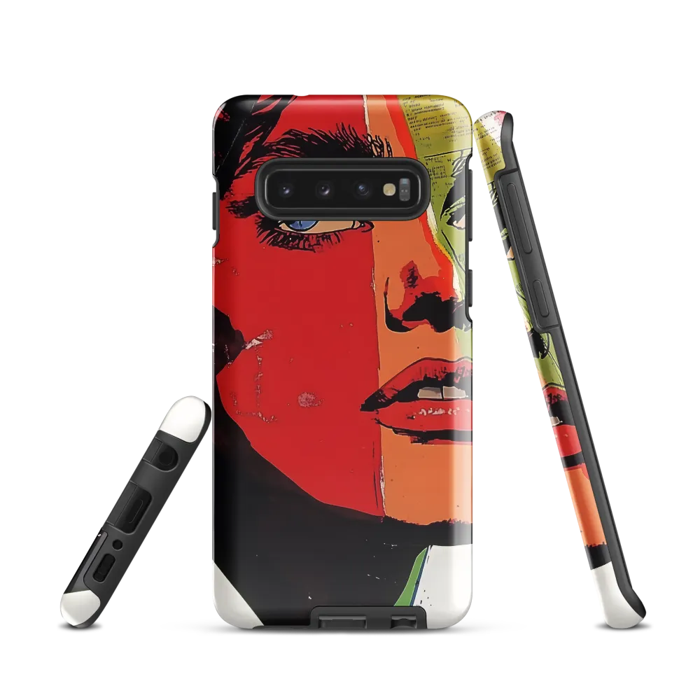 Vibrant Expressions: A Pop Art Portrait