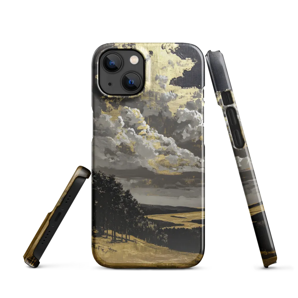 Golden Serenity in a Dramatic Sky | Phone Case |  13 | Snap Case | Glossy