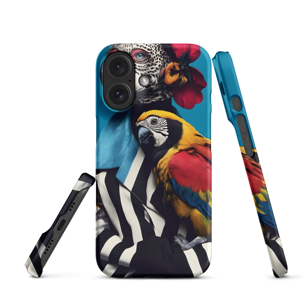 Vibrant Fusion of Flora and Fauna