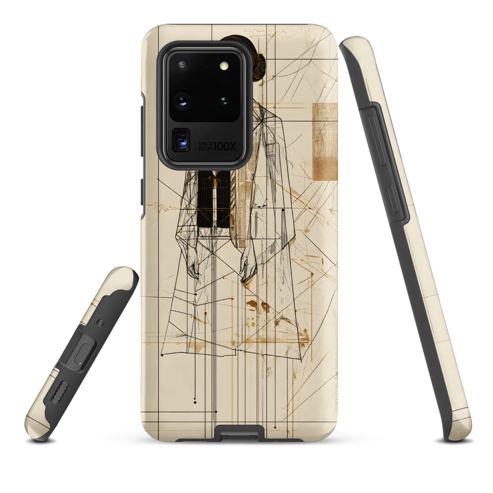 Elegance in Lines | Phone Case |  S20 Ultra | Tough Case | Matte