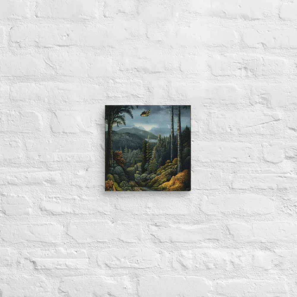 Whispers of the Enchanted Forest | Canvas | 10″×10″