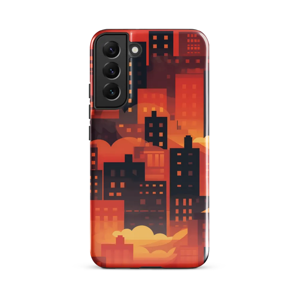 Radiance of the Urban Horizon | Phone Case |  S22 Plus | Tough Case | Glossy
