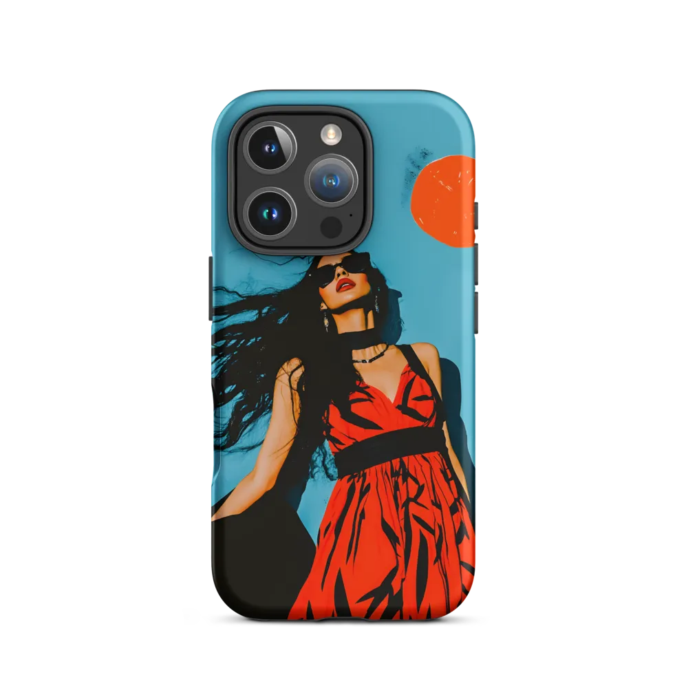 Sunset in Fashion: A Modern Portrait