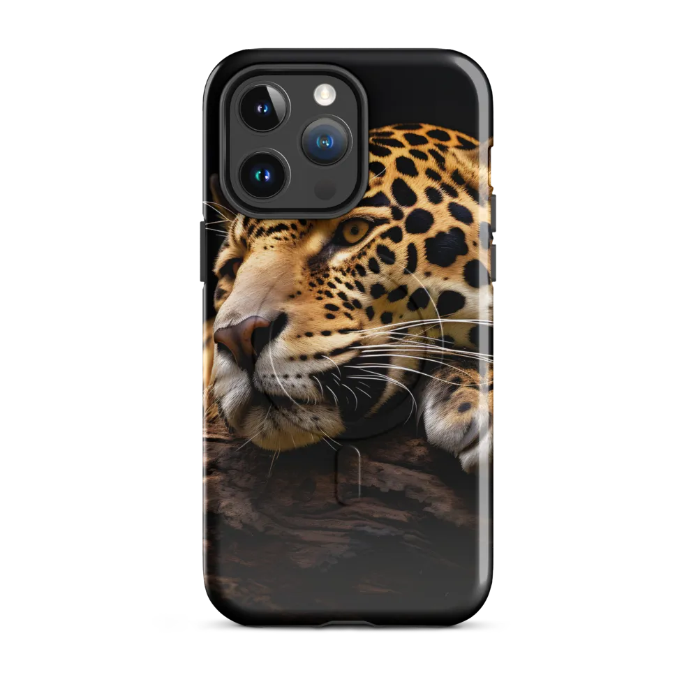 Tranquil Majesty: The Resting Leopard