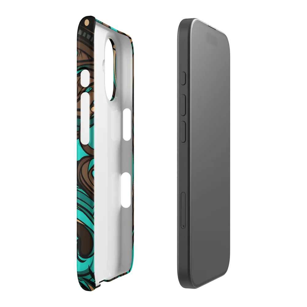 Fluctuating Currents | Phone Case |  16 | Snap Case | Matte