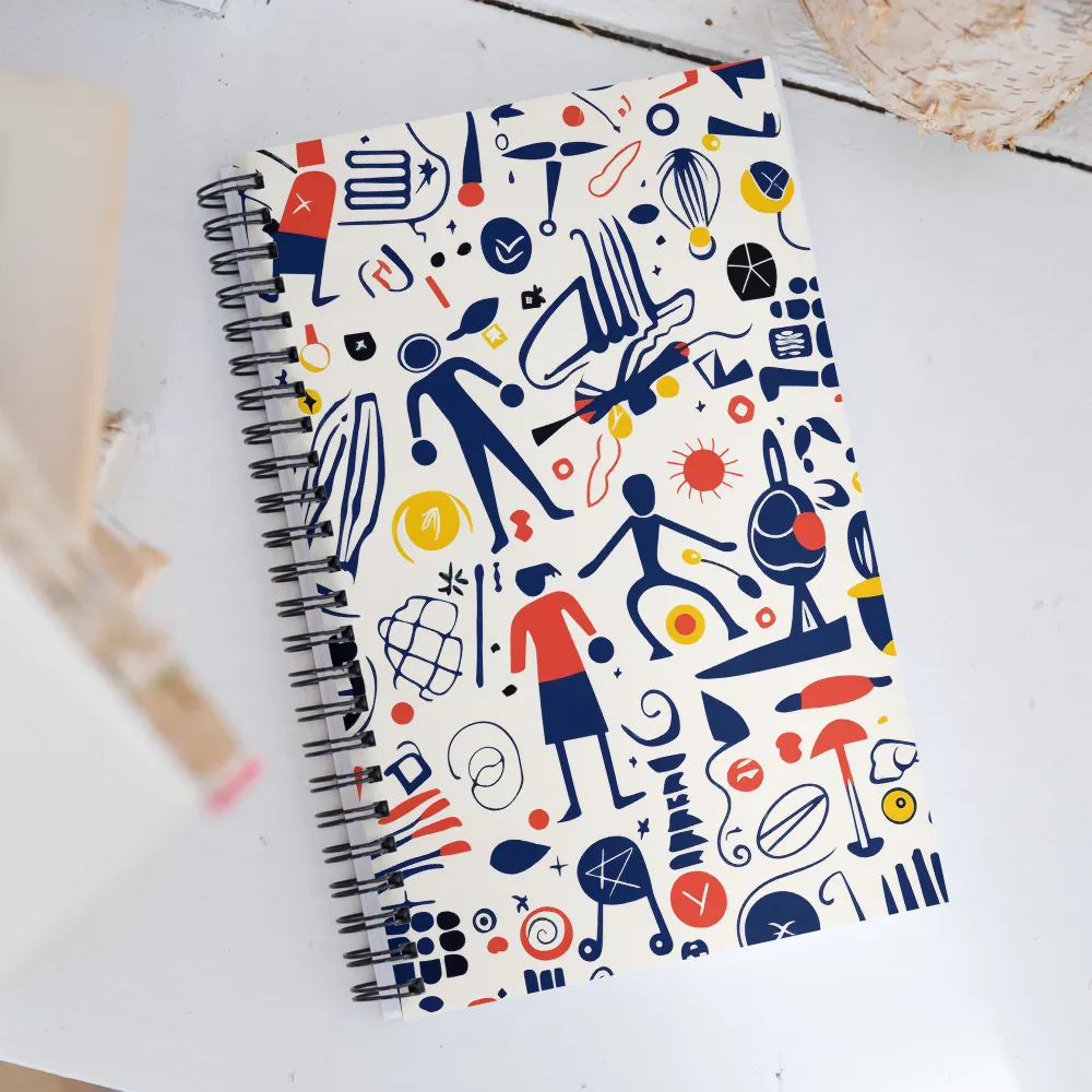 Dynamic Patterns of Play | Spiral Notebook