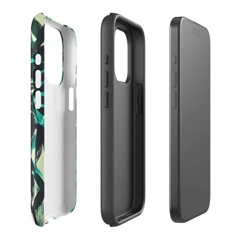 Curious Giraffe in Lush Greenery | Phone Case |  15 Pro | Tough Case | Matte