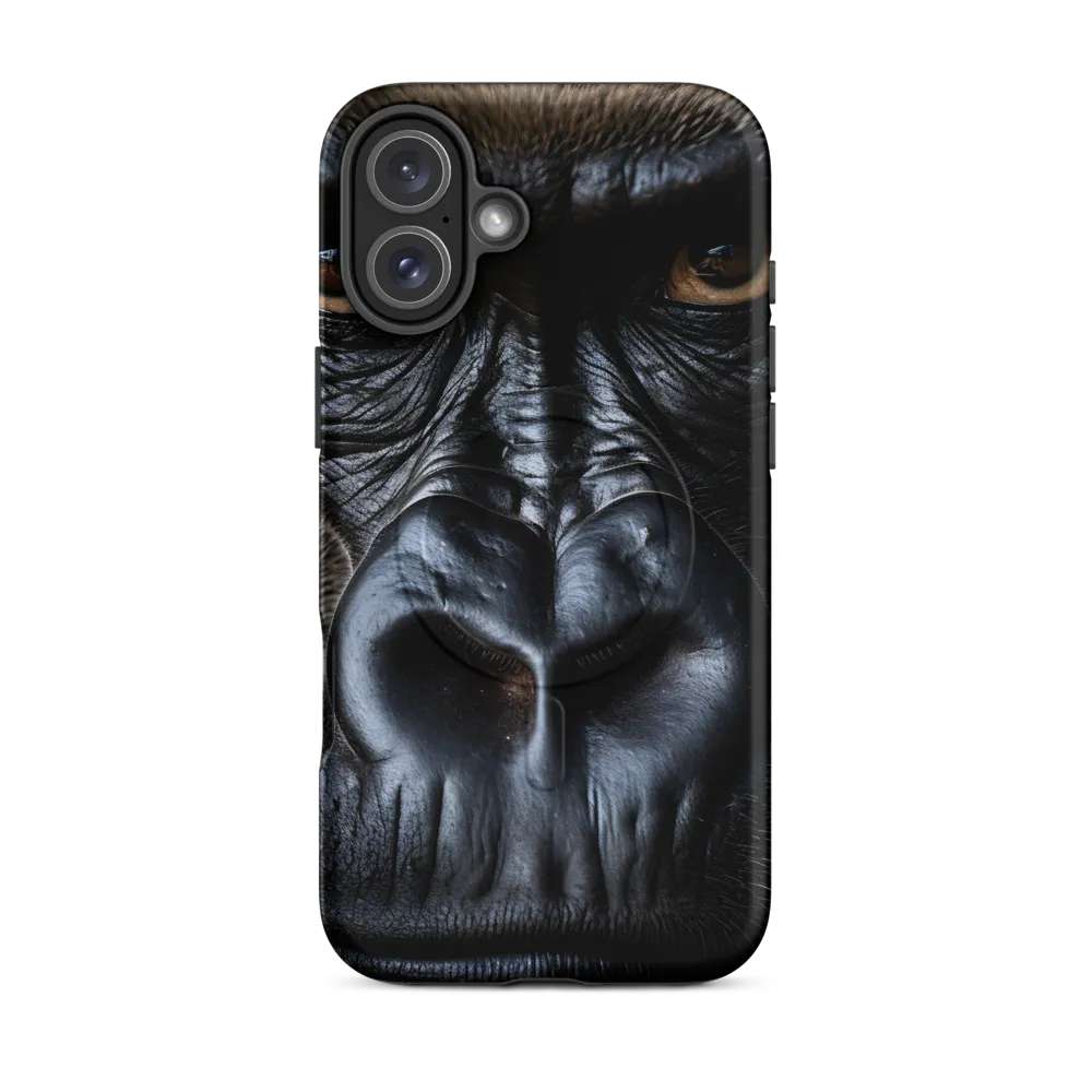 Gaze of the Wild: A Gorilla's Portrait
