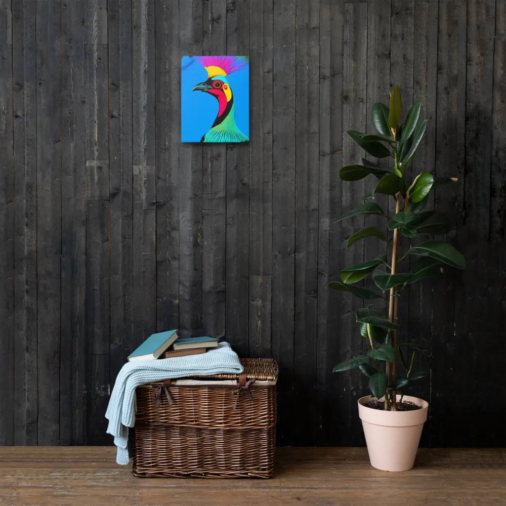 Whimsical Avian Portrait