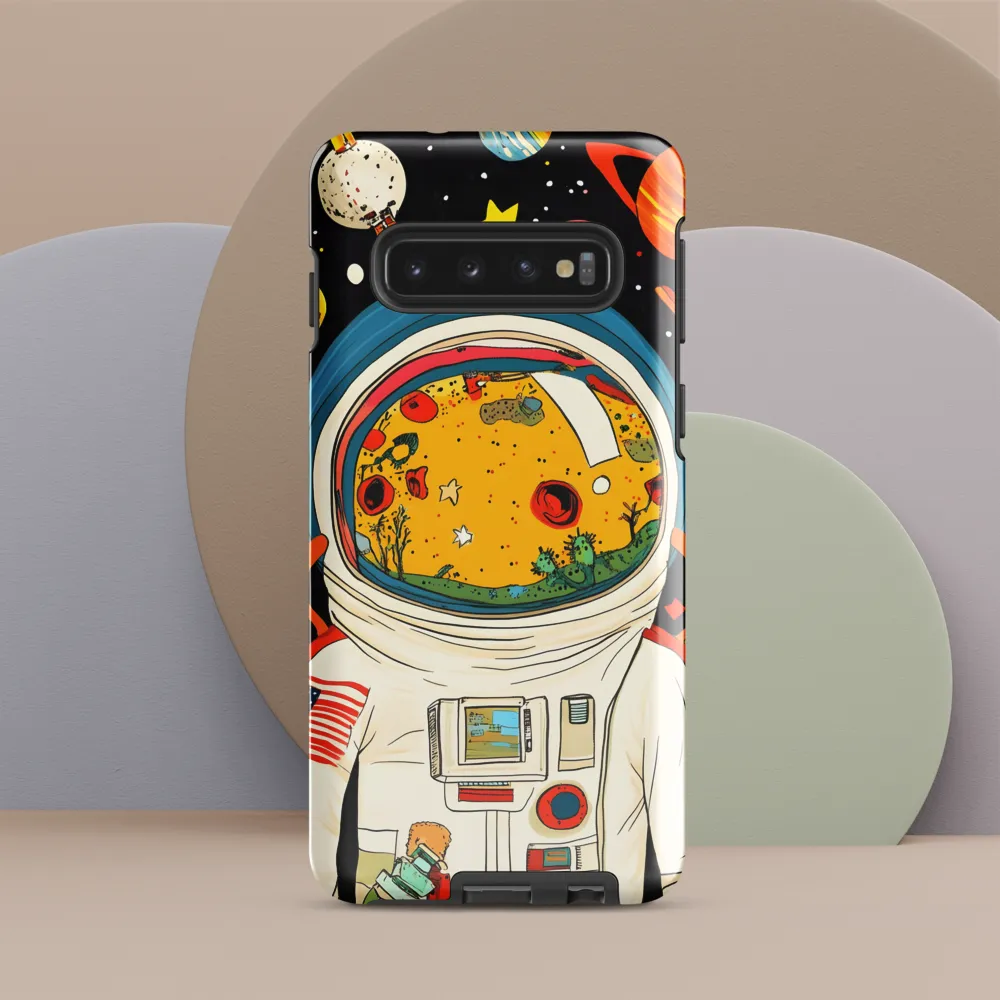 Cosmic Curiosity: Journey Within the Helmet