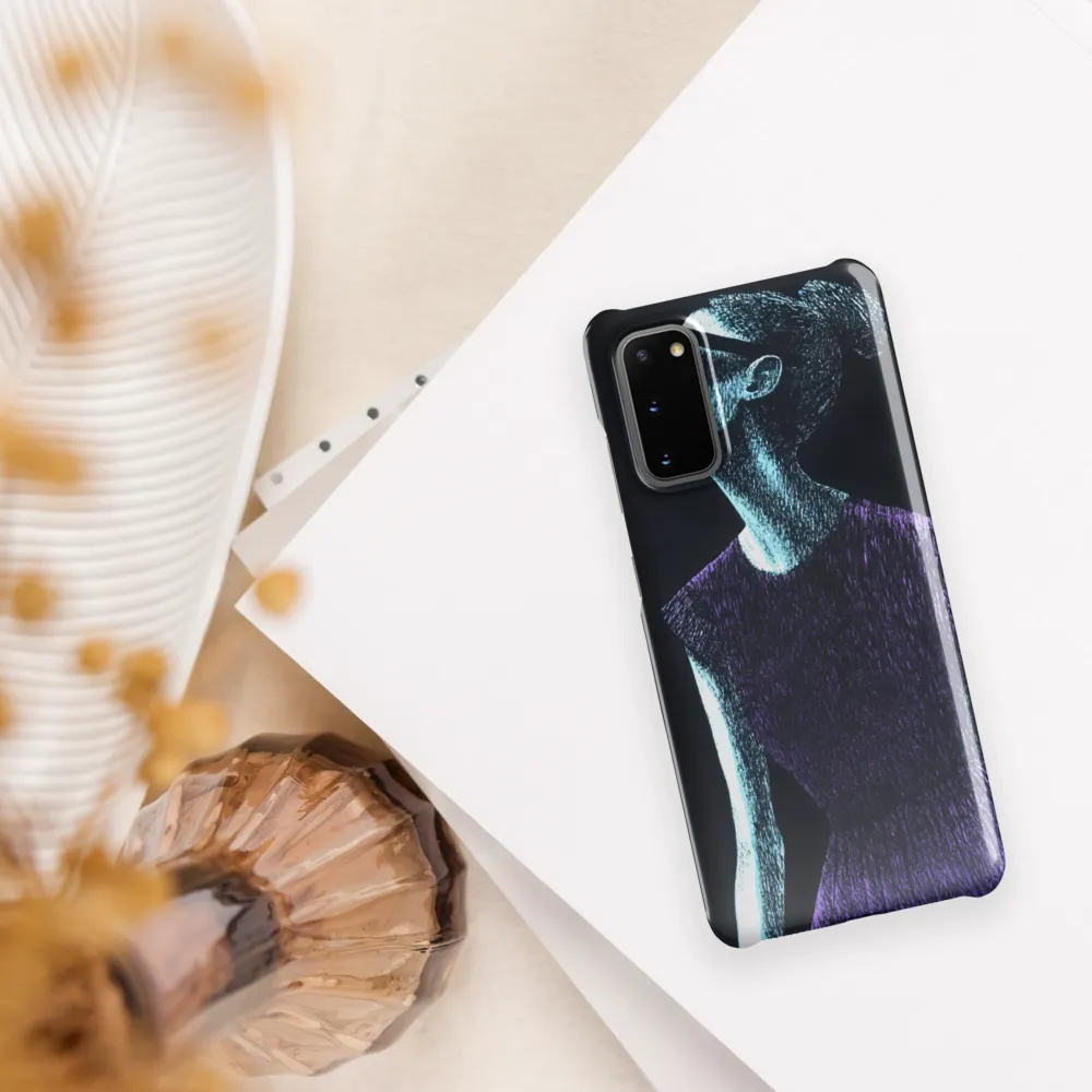 Contemplative Elegance | Phone Case |  S20 | Snap Case | Glossy