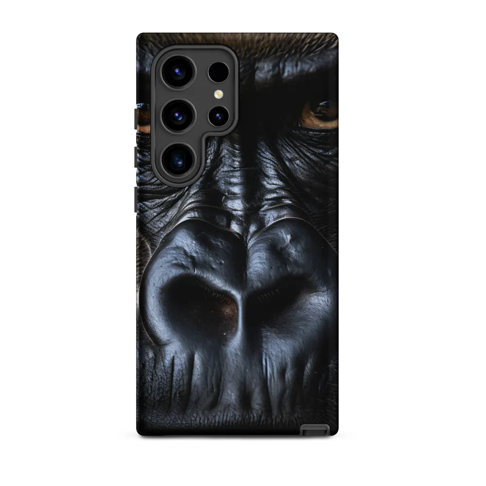 Gaze of the Wild: A Gorilla's Portrait