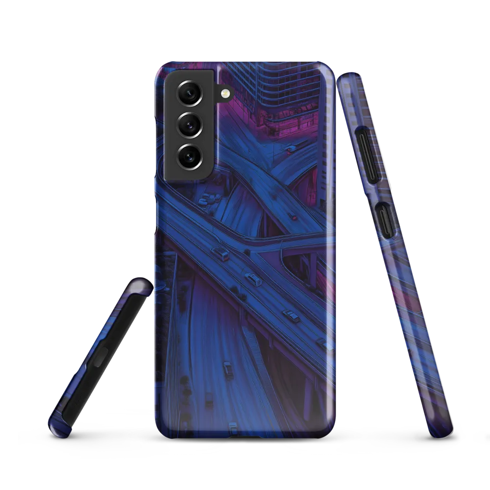 Urban Pulse: A Futuristic Drive | Phone Case |  S21 | Snap Case | Glossy