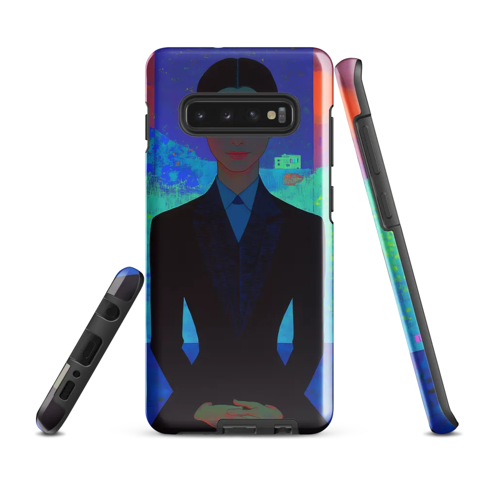 Serenity in Reflection | Phone Case |  S10 Plus | Tough Case | Glossy