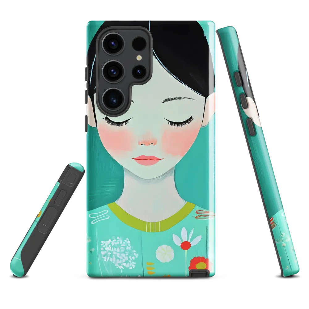 Tranquil Blossom | Phone Case |  S23 Ultra | Tough Case | Glossy