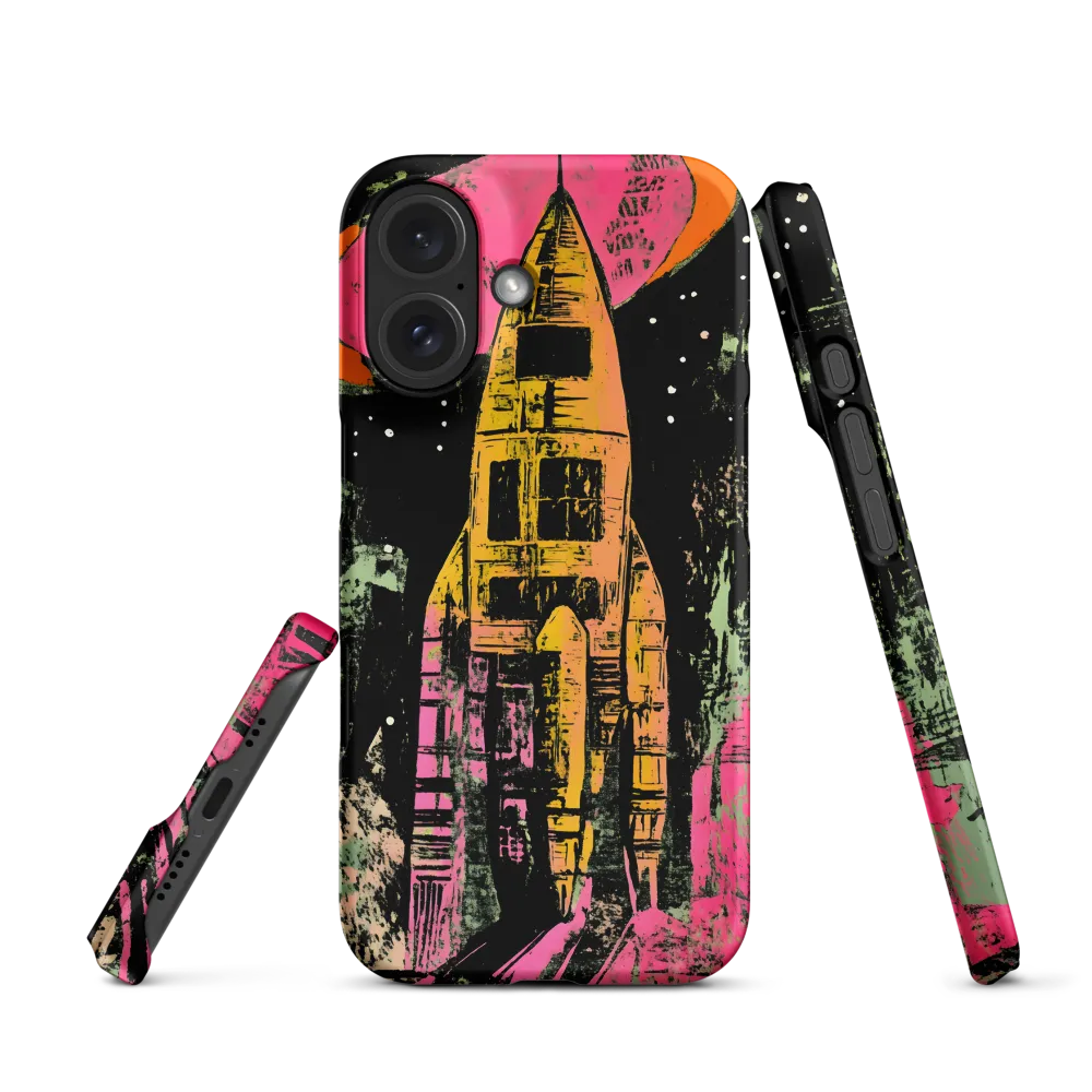 Cosmic Voyage: A Surreal Rocket Adventure