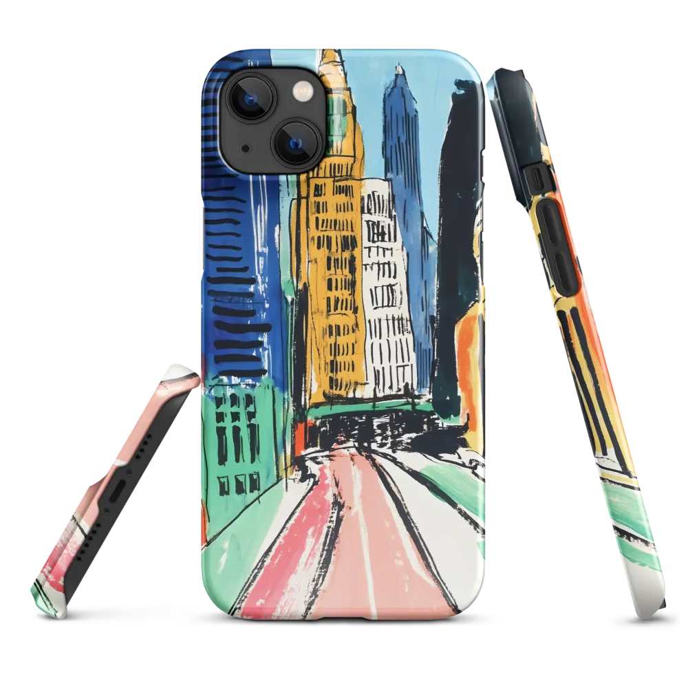 Urban Symphony in Color | Phone Case |  14 Plus | Snap Case | Glossy