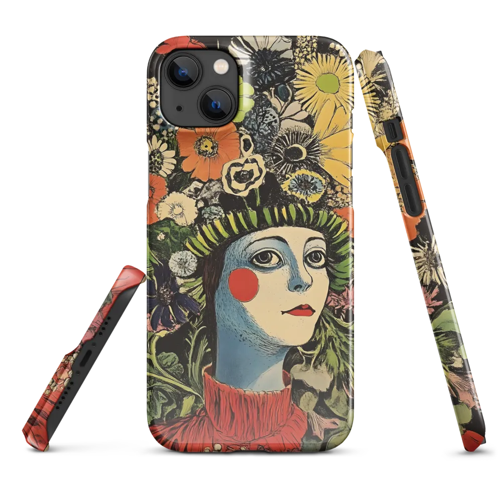Floral Whimsy: A Portrait of Nature's Embrace