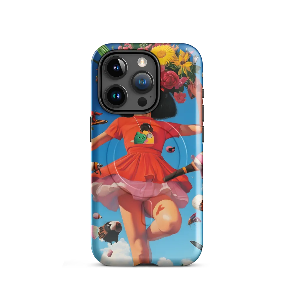 Joyful Whimsy | Phone Case |  15 Pro | MagSafe® Tough Case | Glossy