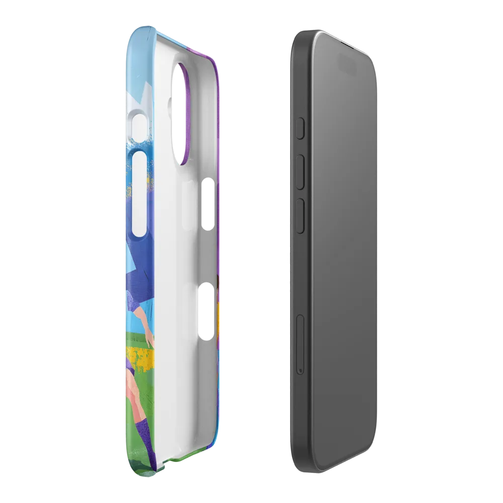 Dynamic Duel on the Field | Phone Case |  16 | Snap Case | Glossy