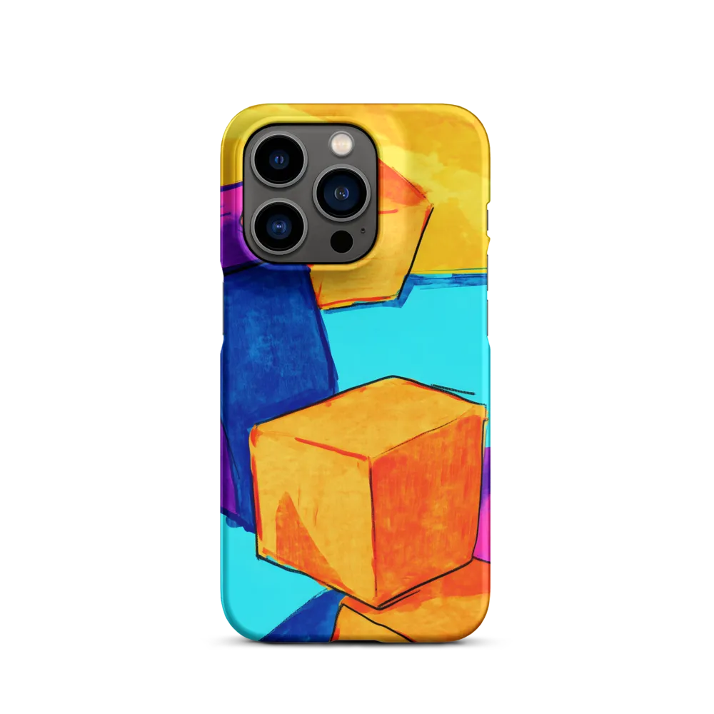 Playful Cubes in Vibrant Harmony