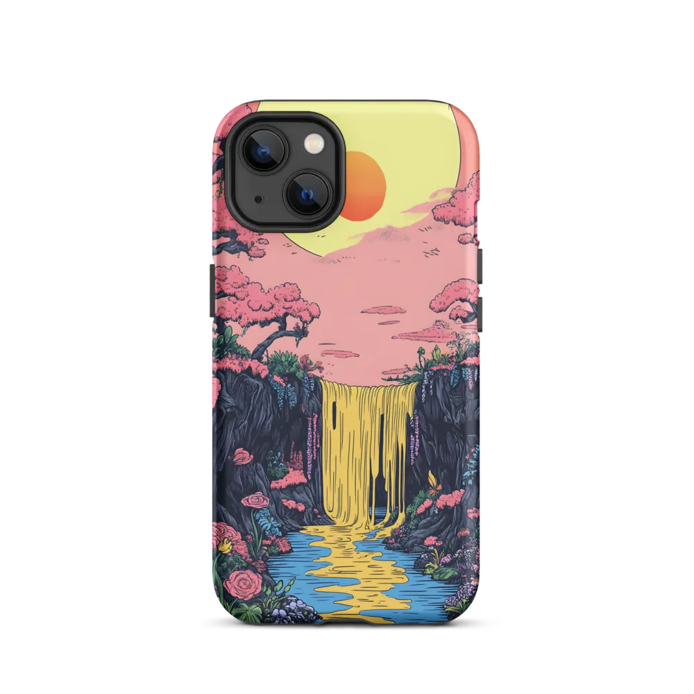 Ethereal Cascade of Blossoms