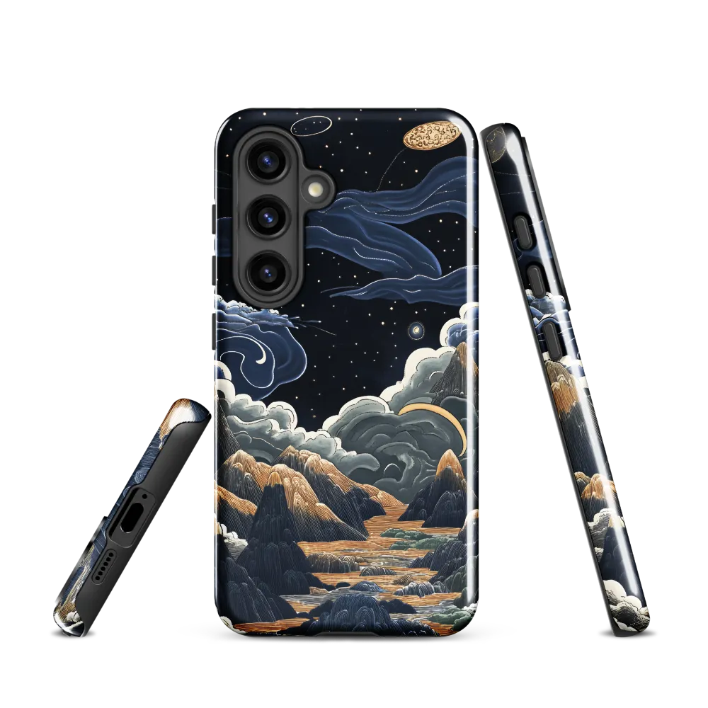 Celestial Harmony: Peaks and Planets