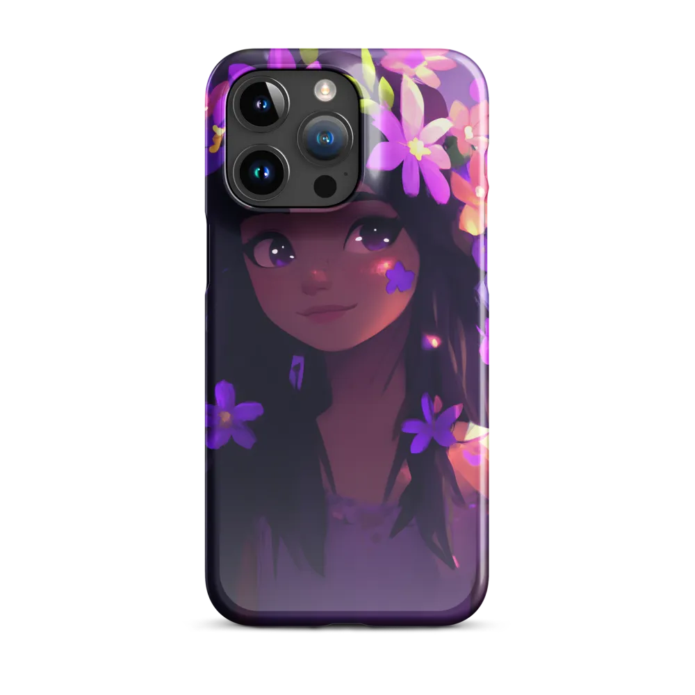Whispers of Blossoms | Phone Case |  15 Pro Max | Snap Case | Glossy