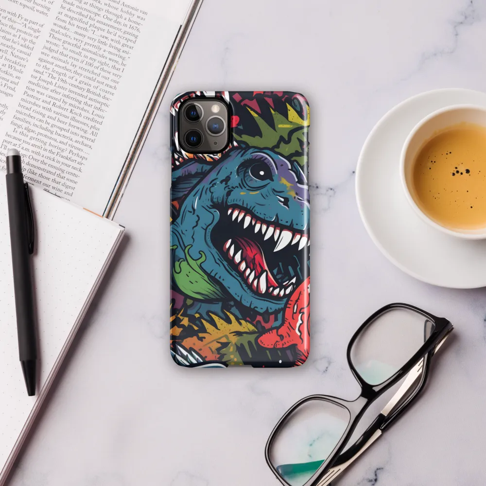 Dino Mania: A Colorful Frenzy | Phone Case |  11 Pro Max | Snap Case | Glossy