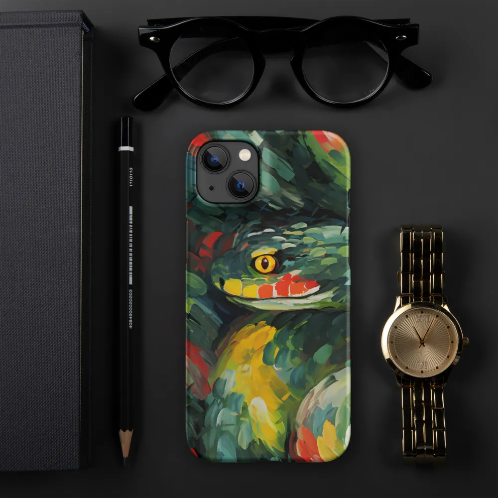 Enigmatic Coils | Phone Case |  14 Plus | Snap Case | Matte
