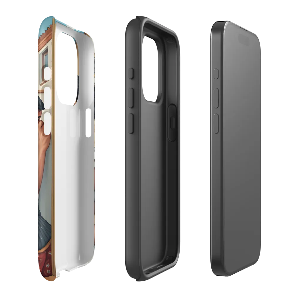 Tension Between Worlds | Phone Case |  15 Pro | Tough Case | Matte