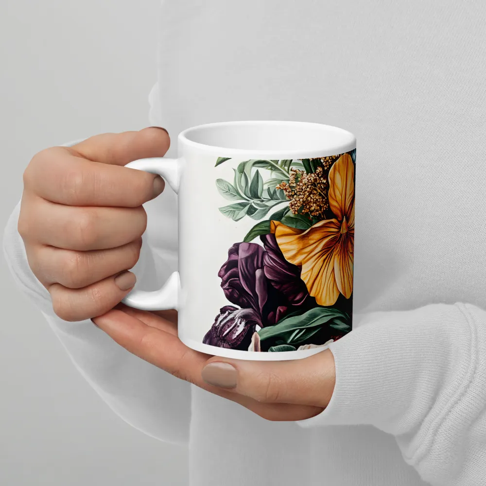 Floral Symphony | Mugs | Multiple Sizes & Colors