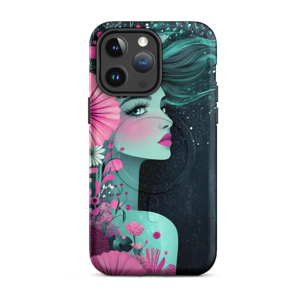 Floral Harmony: Portrait of Serenity