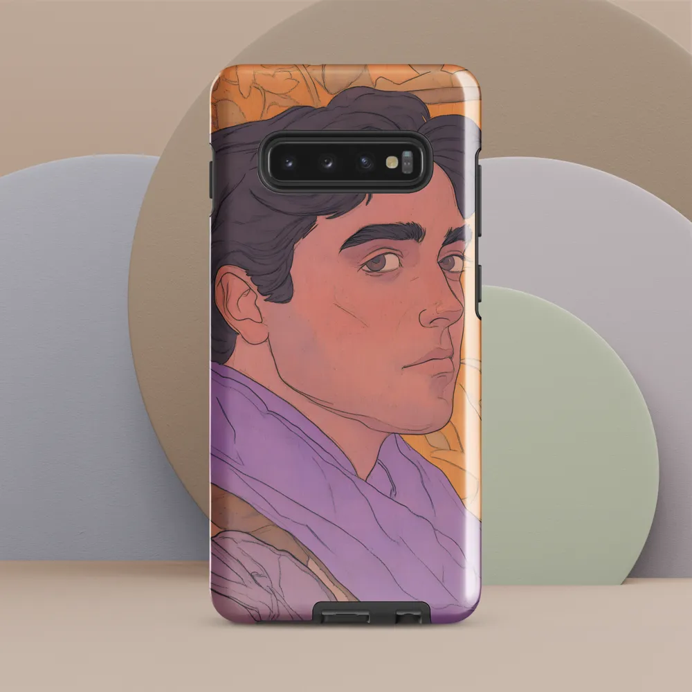 Reflections in Lavender | Phone Case |  S10 Plus | Tough Case | Glossy