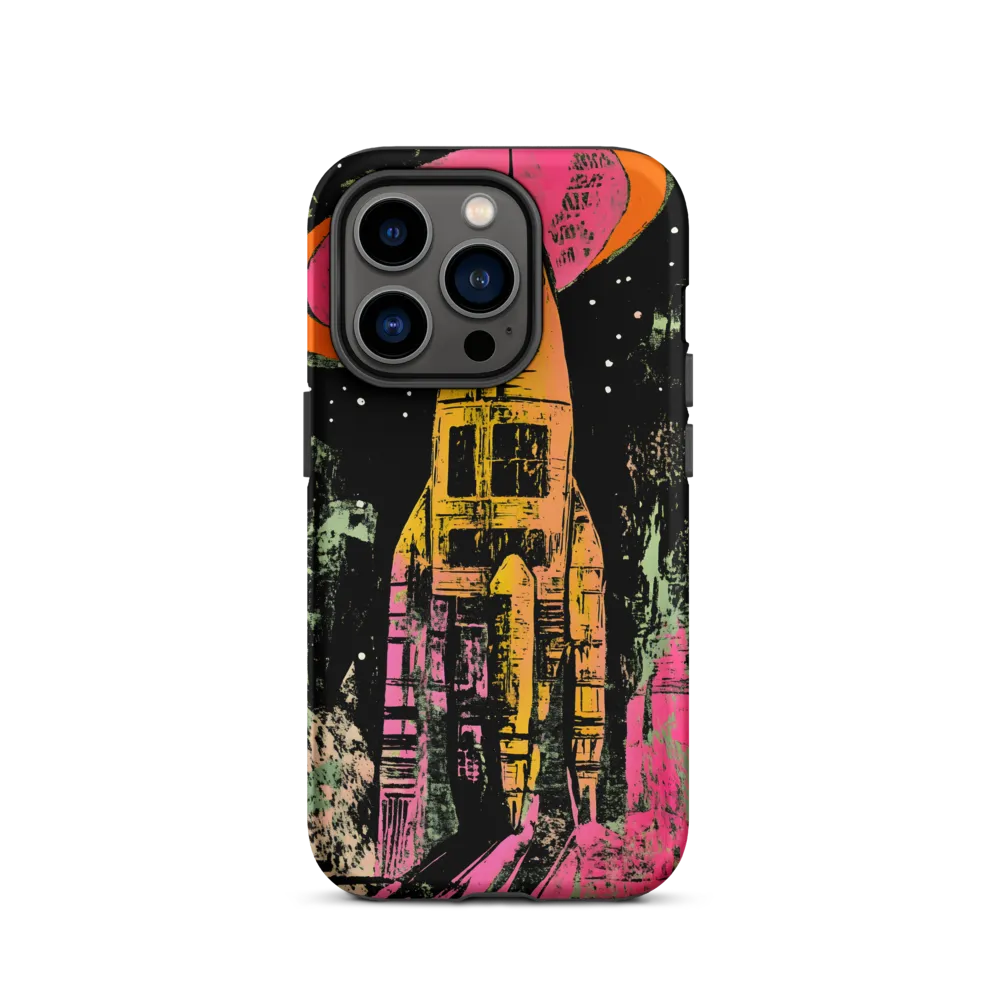 Cosmic Voyage: A Surreal Rocket Adventure