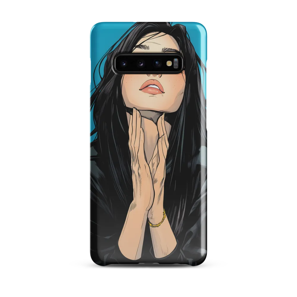 Emotive Reflection | Phone Case |  S10 Plus | Snap Case | Glossy