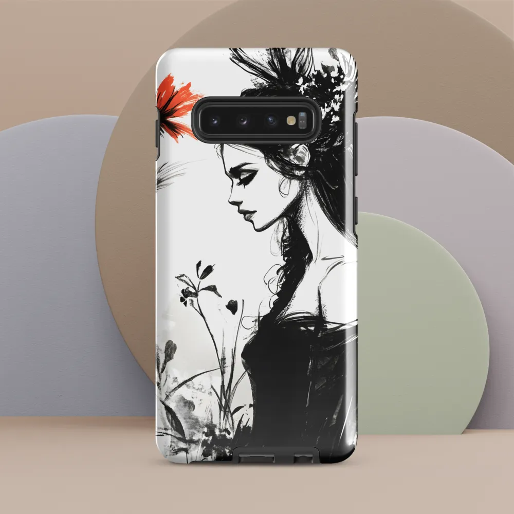 Whispers of Elegance | Phone Case |  S10 Plus | Tough Case | Glossy