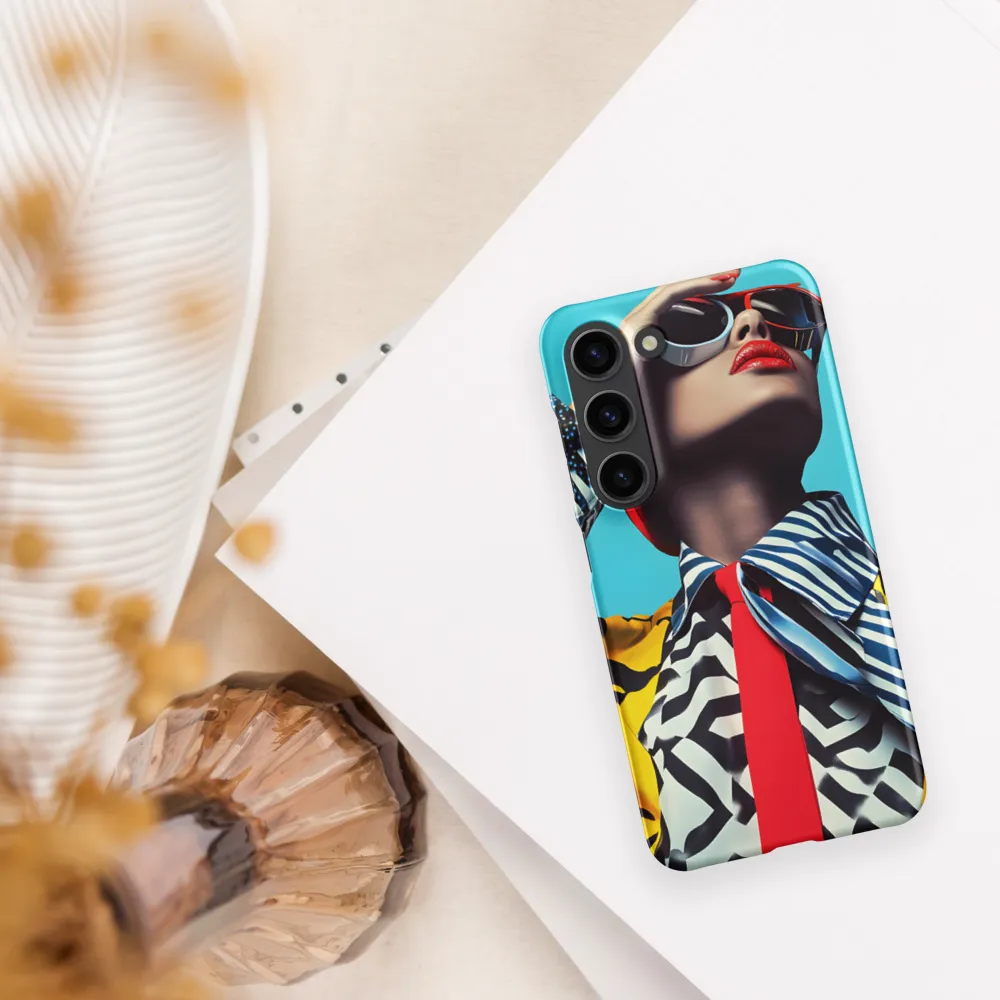 Chic Confidence in Bold Patterns