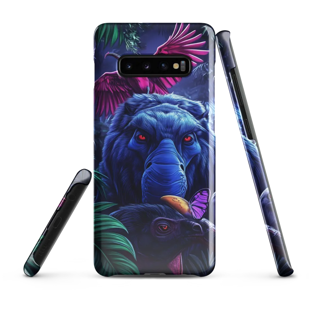 Enigmatic Jungle Symphony | Phone Case |  S10 Plus | Snap Case | Glossy