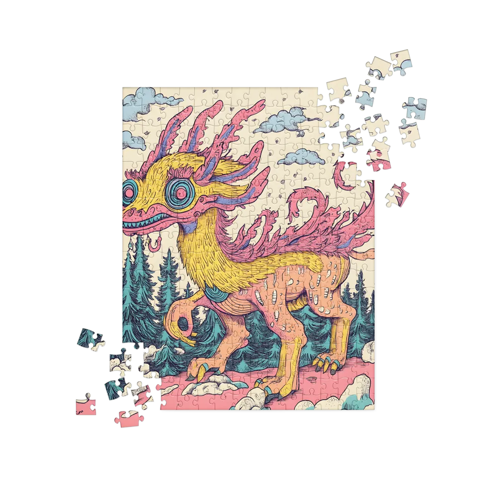 The Whimsical Beast | Jigsaw Puzzle | 252/520 pieces