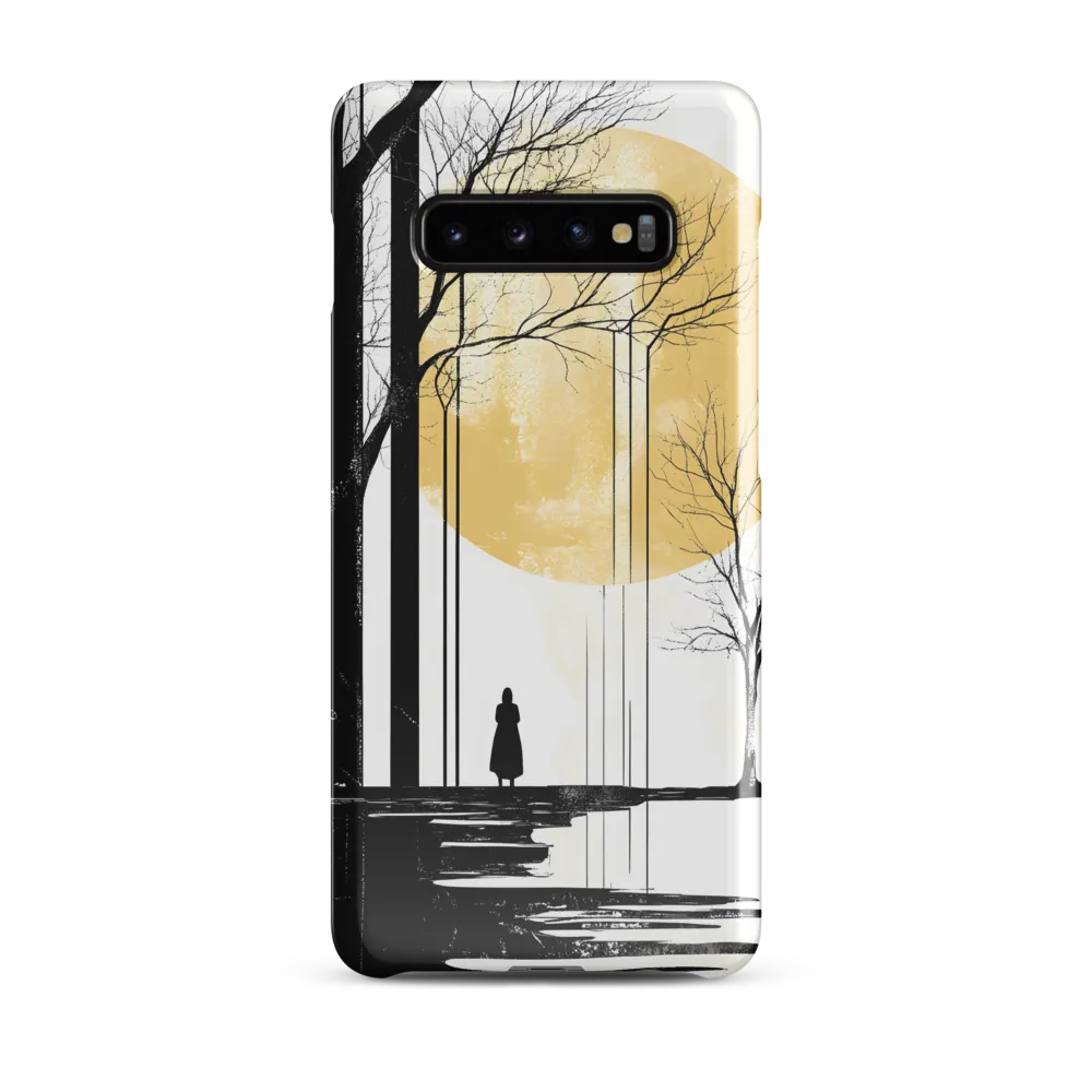 Solitude Under the Yellow Sun | Phone Case |  S10 Plus | Snap Case | Glossy