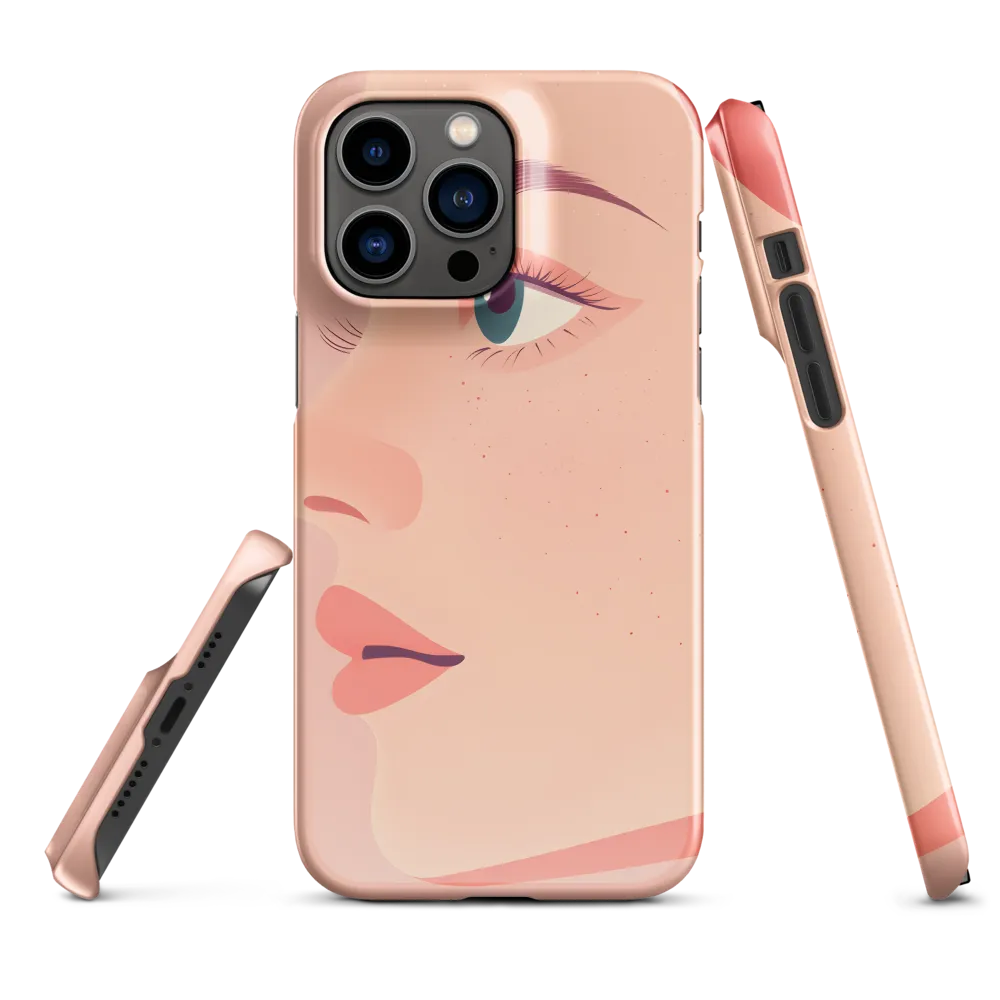 Serenity in Profile | Phone Case |  14 Pro Max | Snap Case | Glossy