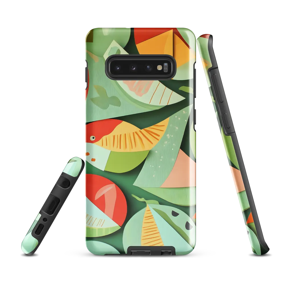 Nature's Palette | Phone Case |  S10 Plus | Tough Case | Glossy