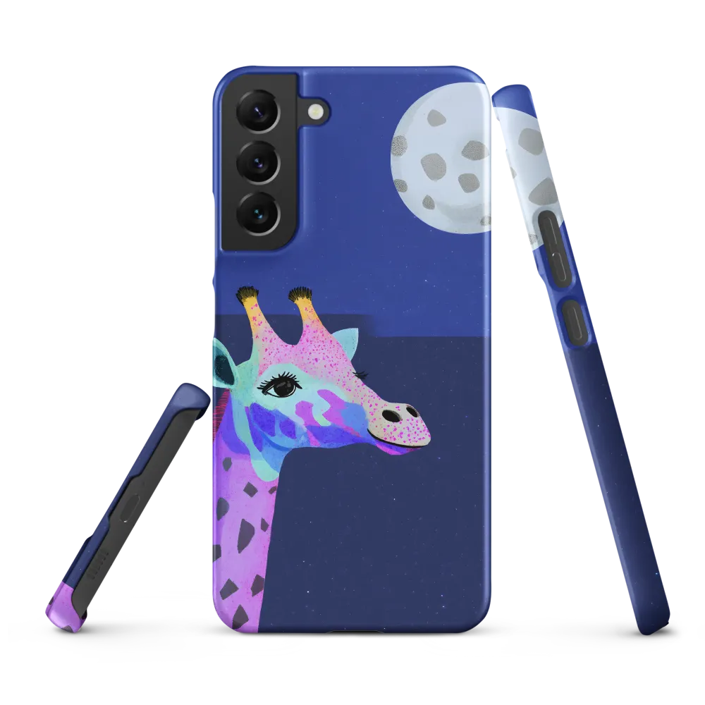 Whimsical Giraffe Under the Stars
