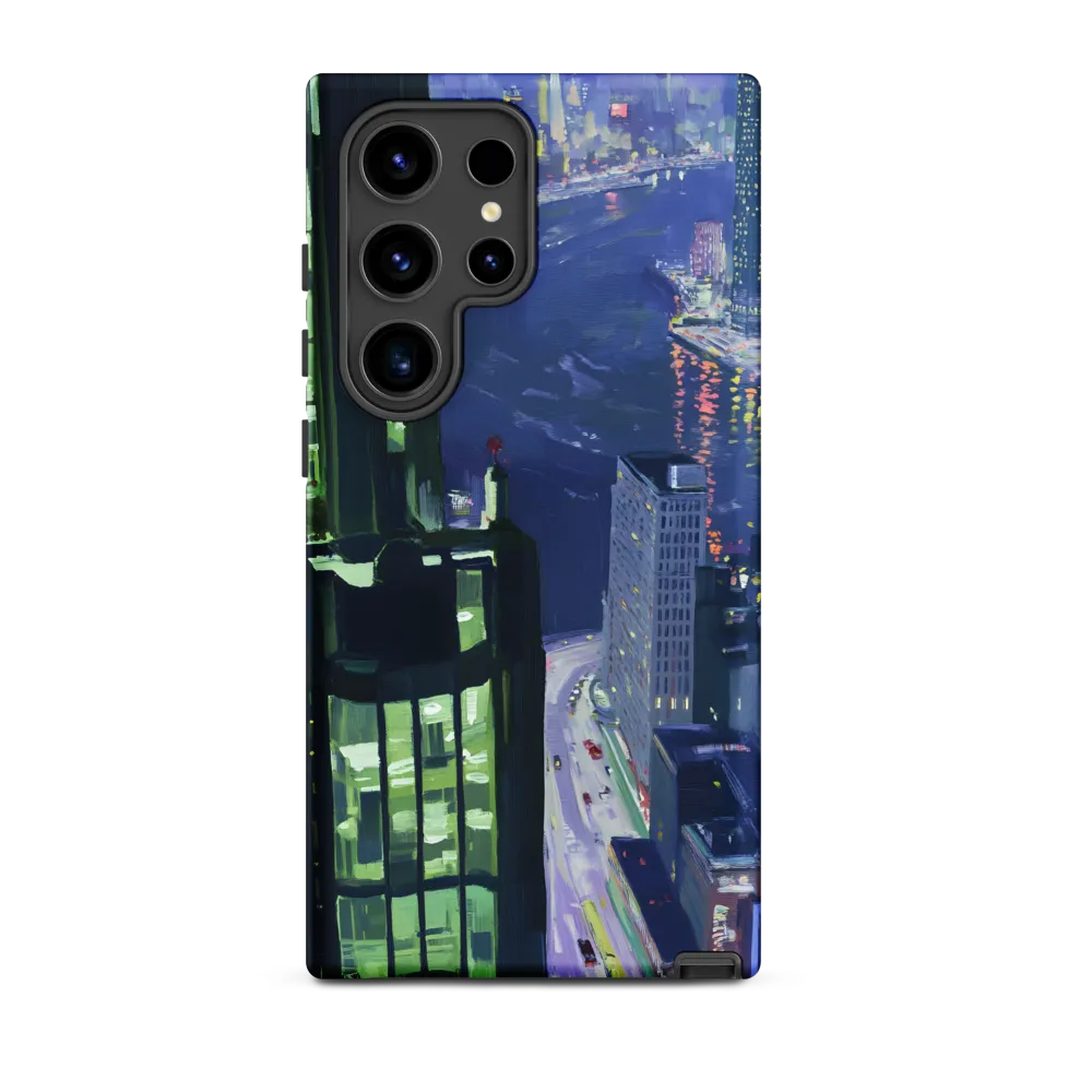 Urban Night Symphony | Phone Case |  S24 Ultra | Tough Case | Matte