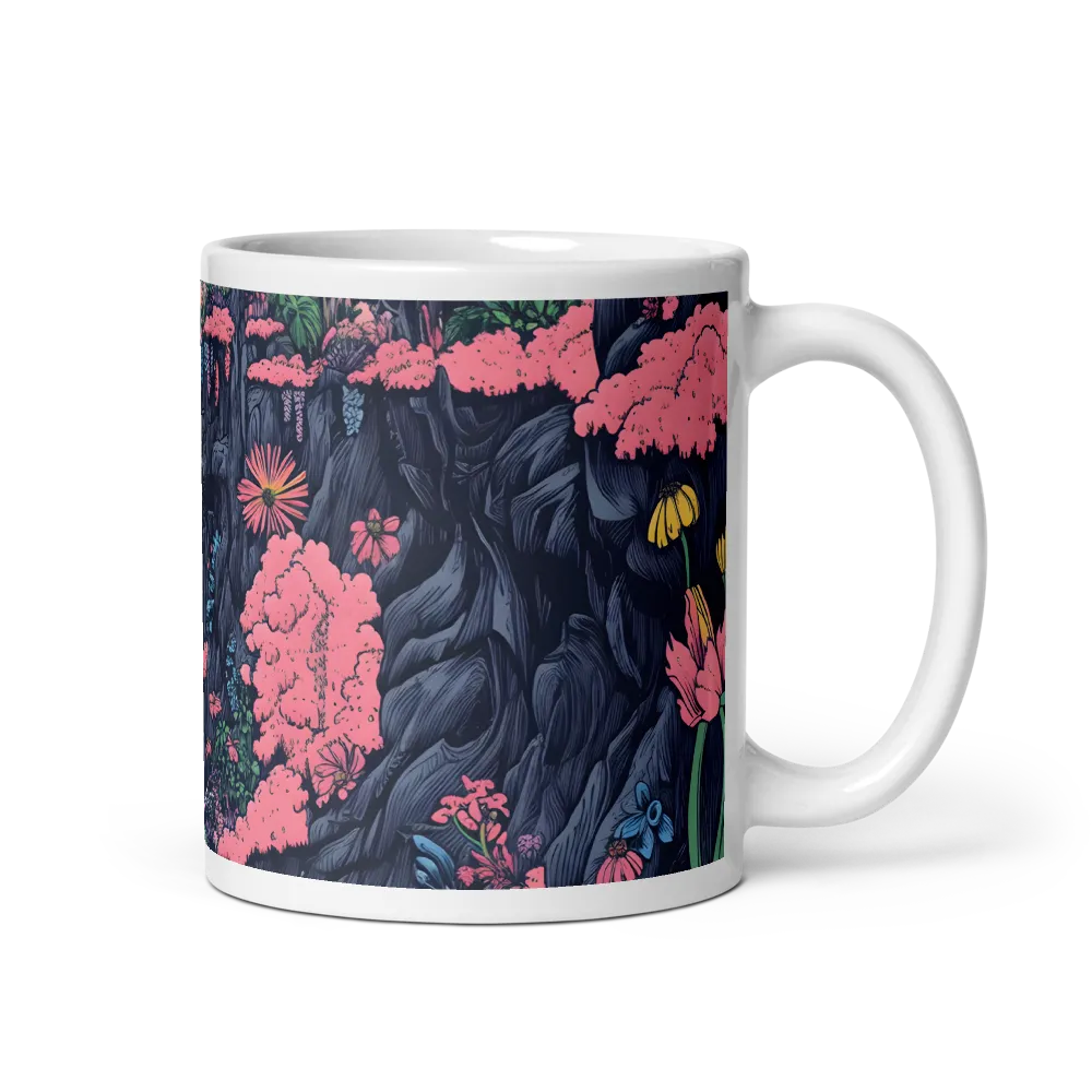 Ethereal Cascade of Blossoms | Mugs | Multiple Sizes & Colors