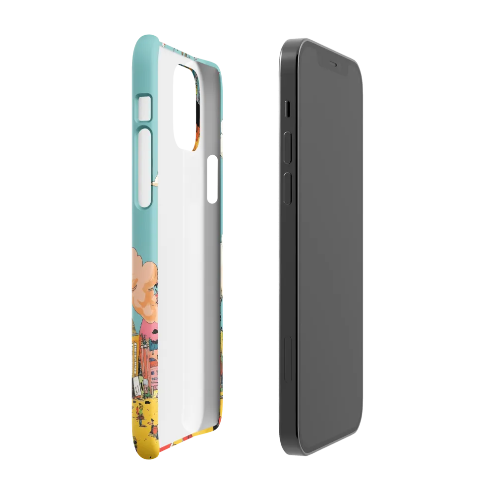 Urban Fantasia: A Whimsical Encounter | Phone Case |  12 Pro | Snap Case | Glossy